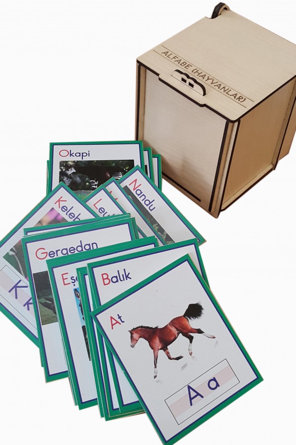 Alfabe Hayvanlar Eğitim Seti