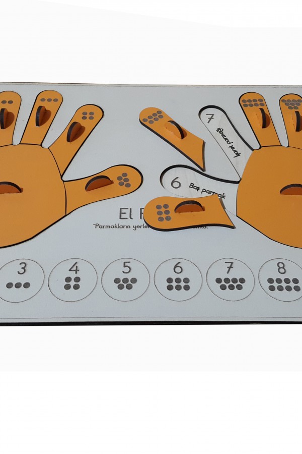El Parmakları Öğretim Seti