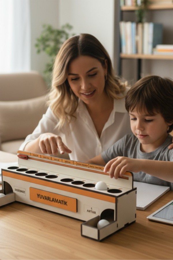 Yuvarlamatik Matematik Eğitim Materyali